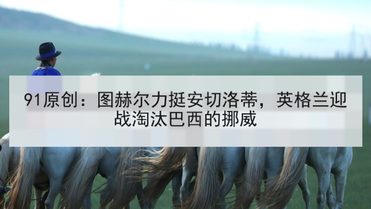 91原创：图赫尔力挺安切洛蒂，英格兰迎战淘汰巴西的挪威